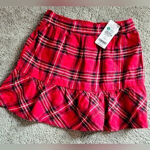 Carter's Girl's Plaid Skirt 8 NWT